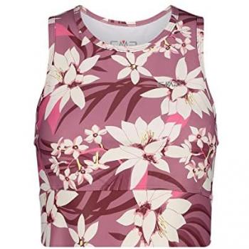 Débardeur Fitness Femme – Poly‑Extensible – Anti-Odeurs – Modèle Sans Manche – CMP