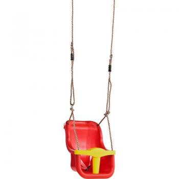 Balançoire baquet pour bébé Rouge