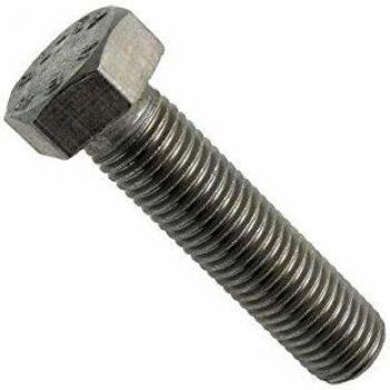 Perno Metálico Acero A2 12×120 mm, Rosca Total, Hexa – Conjunto de 25