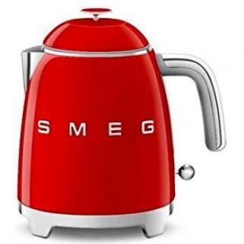 Wasserkocher 50'S STYLE MINI KLF05RDEU , 800 ml, rot, Smeg