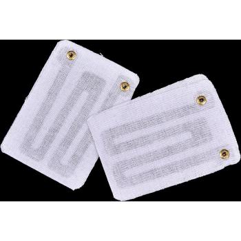Almohadillas de calefacción USB 3.7V de fibra de carbono para guantes y mouse, 2 uds