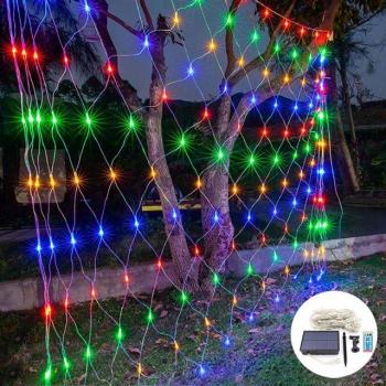 Guirnalda de luces LED para exteriores 192 LED 3x2m