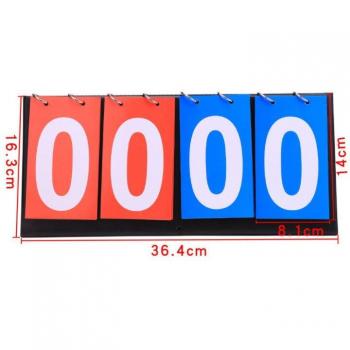 Indicateur de score 4 chiffres pour sports variés