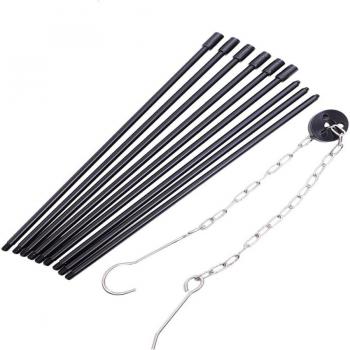 Kit de Grill Portable 3 pièces Noir