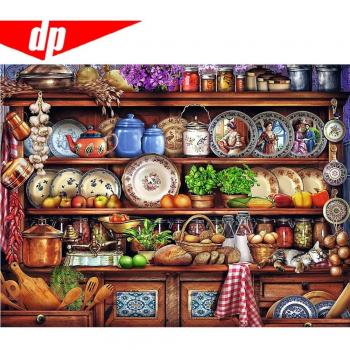 Strahlende Diamant-Stickerei Landschaft 20X30