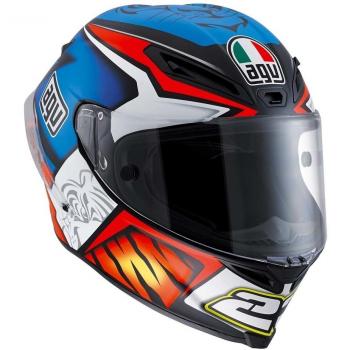Gorro de Trabajo AGV Corsa E2205 Replica con Diseño Multicolor, Tamaño 8