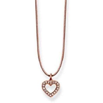 Thomas Sabo Luxus-Herz Choker 750 Roségold – LSKE005-898-19-L80v