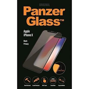 PANZER GLASS Screen Protector Black Privacy 2018 Apple iPhone 5.8In