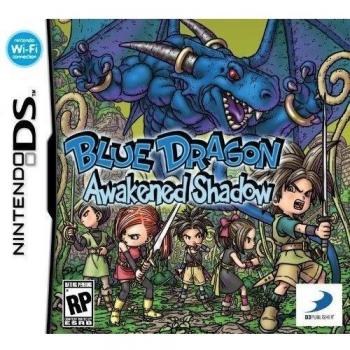 Dragón Azul Emergente Sombra