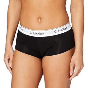 Klein Calvin Black Cotton Boxer Shorts