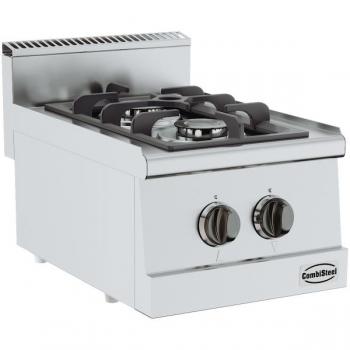 Réchaud Gaz Professionnel à Poser 4 Brûleurs 6.5 kW Combisteel