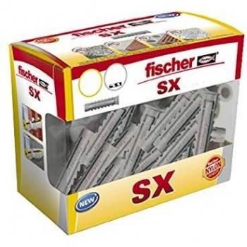 Fischer SX 10 x 50 mm Nylon Expansion Bolts (30 Units)