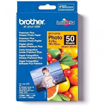Brother BP71 Gloss Photo Paper 6x4 BP71GP50