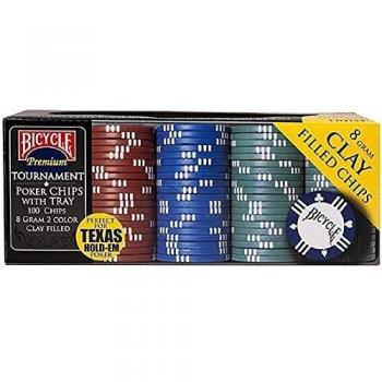 Cartamundi Bicycle Gaming Chips – 100 Count