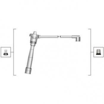 MAGNETI MARELLI Spark Plug Wires 941319170039