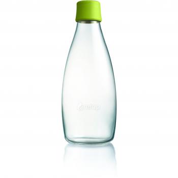 Retap 0,8 l Trinkbehälter aus Glas – Deckel Waldgrün