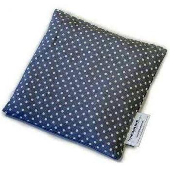 Cuscino con semi di ciliegio pois grigio 23 x 26 cm THERALINE