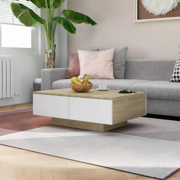 Mesa de centro elegante 90x60x31 cm