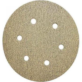 PS 33 BK Disque auto‑adhésif Klingspor 150 mm, grain 150, perforations GLS3