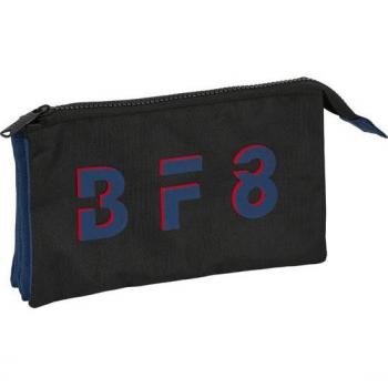 School Backpack BlackFit8 – Urban Noir Blue Marine – 22x12x3 cm, 3 Zippers