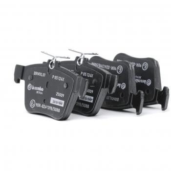 BREMBO Xtra P 85 124X Bremsbelagsatz für Hinterachse