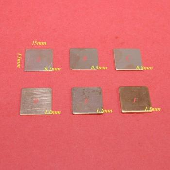 ChengHaoRan Lámina Disipadora 15x15x0,3 mm – Chip RAM y VGA