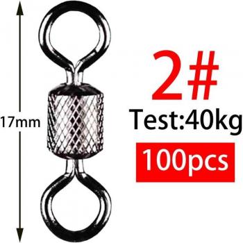 Pack 100 Pivots Acier Inox – Taille 1#‑14# – Connecteur Fiable