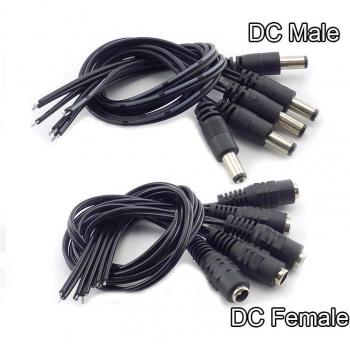 Cable de extensión 12V CC con conectores 2,1x5,5mm