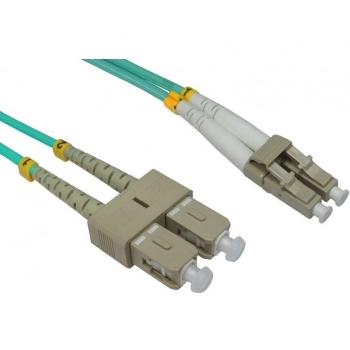 Cables Direct 1m LC-SC 50/125 MMD OM3 Cable
