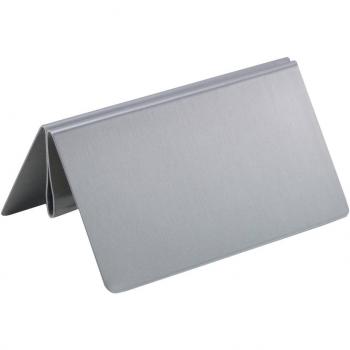 Porta depliant in acciaio inox 1 pz. Deflecto