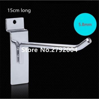 15cm Length Slatwall Hooks