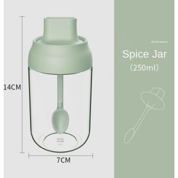 Glass Honey Dispenser with Spoon