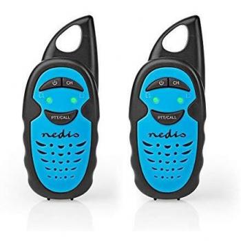 Blaues Mini Walkie-Talkie Set für Kinder (2 Stück, Funkgerät, 3km)