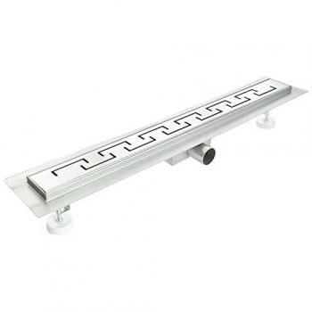 Caniveau de douche design en inox 70 cm