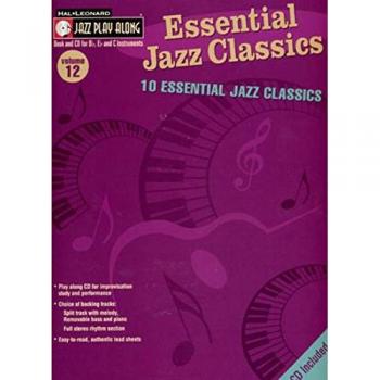 Jazz Play-Along Vol.012 Essentials Jazz Classics + Cd