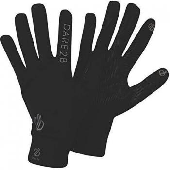 Dare 2b COGENT leichte Handschuhe für Erwachsene, Schwarz, Größe L