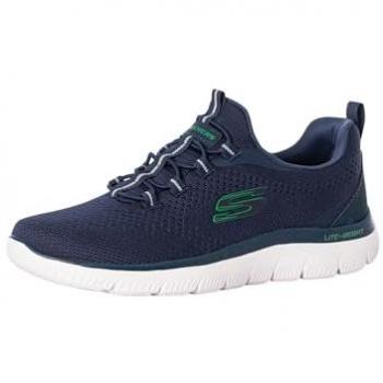 Summit Sneaker Skechers Blu Navy – Taglia 43, Eco‑Friendly