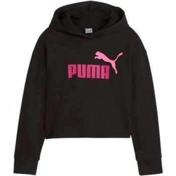Puma Niña Sudadera 2Color Logo Negro (140cm)