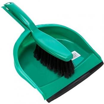 Dustpan and Brush Set Green