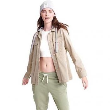 Superdry Mujer Chaqueta Sobrecamisa Desert Séneca Rock 36