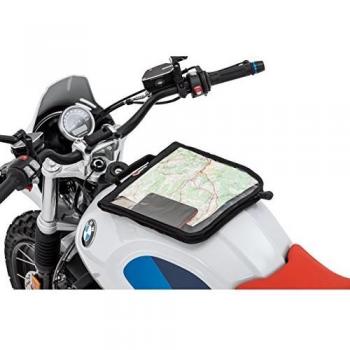 Rundumschutz QBag Motorrad-Tankrucksack – magnetische Kartenklammer