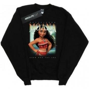 Uomo Moana Montage Sweatshirt Disney L Nero