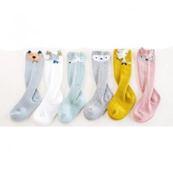 Infant Cartoon Animal Print Knee High Socks