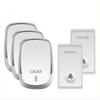 Wireless Doorbell with US/EU Plug and 36 Melodies