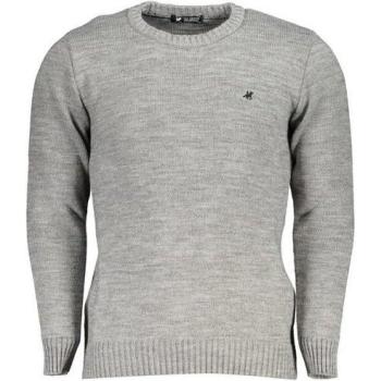 Männer-Gruß Pullover Grand Polo Grau (US)