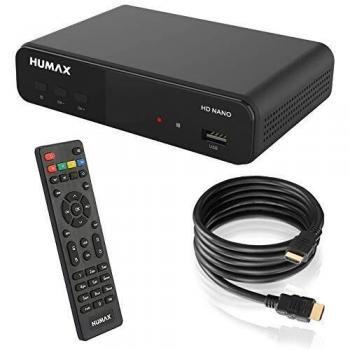 Humax HD Nano Digitaler HD Satellitenreceiver mit 12V Netzteil