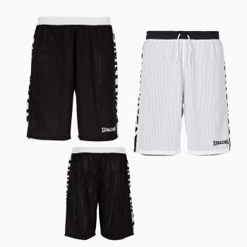 Spalding Unisex Jugend-Shorts 300502501_116 in Schwarz und Weiß