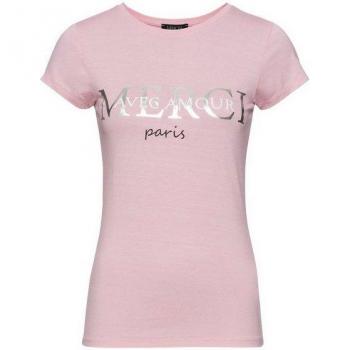 Melrose T-Shirt, eleganter Print