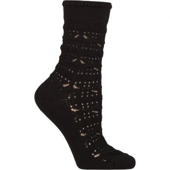 FALKE Socken: Granny Square Muster, ein Paar, Ajour-Design