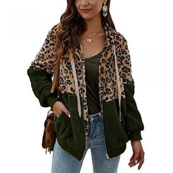 Giacca Gianni Verde XL Leopardo